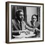 Civil Rights Leaders Bayard Rustin and Dr. Eugene Reed at Freedom House 1964-null-Framed Photo