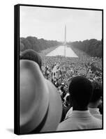 Civil Rights March on Washington, D.C.-Warren K^ Leffler-Framed Stretched Canvas