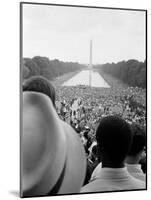Civil Rights March on Washington D.C.-Warren K^ Leffler-Mounted Photo
