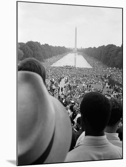 Civil Rights March on Washington, D.C.-Warren K^ Leffler-Mounted Photo