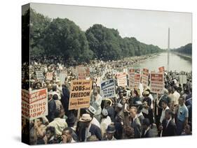 Civil Rights Washington March 1963-Associated Press-Stretched Canvas