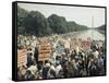 Civil Rights Washington March 1963-Associated Press-Framed Stretched Canvas