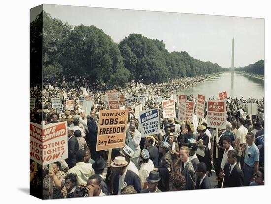 Civil Rights Washington March 1963-Associated Press-Stretched Canvas