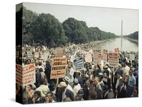 Civil Rights Washington March 1963-Associated Press-Stretched Canvas