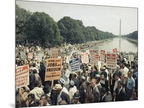 Civil Rights Washington March 1963-Associated Press-Mounted Photographic Print