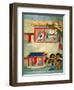 Civil Service Exam Under Emperor Jen Tsung from a History of Chinese Emperors-null-Framed Premium Giclee Print