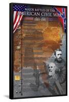 Civil War Battles Famous-null-Framed Poster