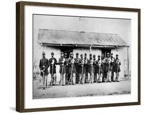 Civil War: Black Troops-null-Framed Giclee Print