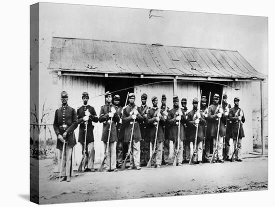 Civil War: Black Troops-null-Stretched Canvas