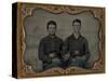 Civil War Brothers in Arms-null-Stretched Canvas