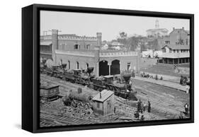 Civil War Depot-null-Framed Stretched Canvas