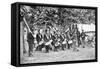 Civil War Drum Corps-null-Framed Stretched Canvas