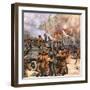 Civil War Dublin 1922-null-Framed Art Print