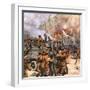 Civil War Dublin 1922-null-Framed Art Print