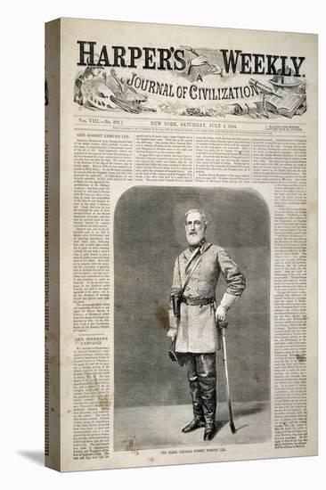 Civil War: Front Page, 1864-null-Stretched Canvas