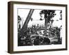 Civil War Hospital, 1862-James F. Gibson-Framed Premium Photographic Print