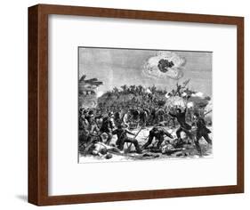 Civil War in America: Assault on Fort Wagner-null-Framed Art Print