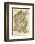 Civil War Map: Appomattox Court House, c.1869-null-Framed Art Print