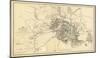 Civil War Map Illustrating the Siege of Atlanta, Georgia, c.1864-Orlando M^ Poe-Mounted Art Print