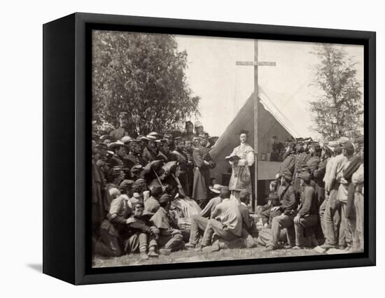 Civil War: Mass, 1861-null-Framed Stretched Canvas