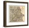 Civil War Military Operations of the Atlanta Campaign, c.1874-null-Framed Art Print