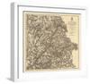 Civil War Military Operations of the Atlanta Campaign, c.1874-null-Framed Art Print