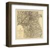 Civil War Military Operations of the Atlanta Campaign, c.1877-null-Framed Art Print