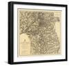 Civil War Military Operations of the Atlanta Campaign, c.1877-null-Framed Art Print