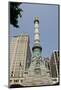 Civil War Monument, Liberty Bank Building, Lafayette Square, Buffalo, New York, USA-Cindy Miller Hopkins-Mounted Photographic Print