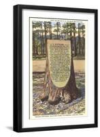 Civil War Monument, Shiloh-null-Framed Art Print