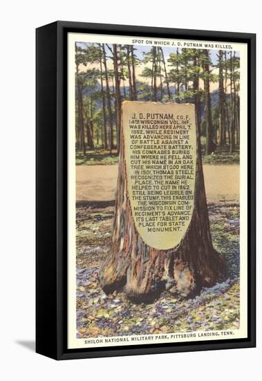 Civil War Monument, Shiloh-null-Framed Stretched Canvas