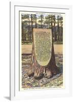 Civil War Monument, Shiloh-null-Framed Art Print