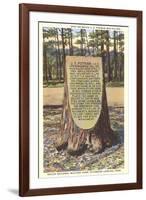 Civil War Monument, Shiloh-null-Framed Art Print