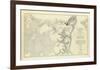 Civil War: Official Plan of The Siege of Yorktown Virginia, c.1862-Henry L^ Abbot-Framed Art Print