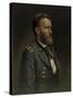 Civil War Painting of General Ulysses S. Grant-Stocktrek Images-Stretched Canvas