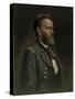 Civil War Painting of General Ulysses S. Grant-Stocktrek Images-Stretched Canvas