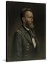 Civil War Painting of General Ulysses S. Grant-Stocktrek Images-Stretched Canvas