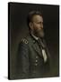 Civil War Painting of General Ulysses S. Grant-Stocktrek Images-Stretched Canvas