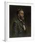 Civil War Painting of General Ulysses S. Grant-Stocktrek Images-Framed Art Print