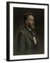 Civil War Painting of General Ulysses S. Grant-Stocktrek Images-Framed Art Print