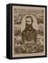 Civil War Poster of General Ulysses S. Grant Wearing His Military Uniform-Stocktrek Images-Framed Stretched Canvas