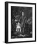 Civil War Print of General Lee Visiting the Grave of General Thomas Jackson-Stocktrek Images-Framed Art Print