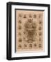 Civil War Print of General Robert E. Lee and Prominent Confederate Generals-null-Framed Art Print