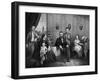 Civil War Print of General Ulysses S. Grant and His Family-Stocktrek Images-Framed Art Print