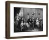 Civil War Print of General Ulysses S. Grant and His Family-Stocktrek Images-Framed Art Print