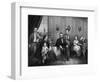 Civil War Print of General Ulysses S. Grant and His Family-Stocktrek Images-Framed Art Print