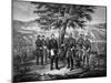 Civil War Print Showing the Surrender of General Robert E. Lee to General Ulysses S. Grant-Stocktrek Images-Mounted Art Print