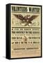 Civil War Recruiting Poster, 1861 (Print)-null-Framed Stretched Canvas