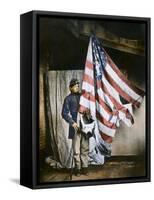 Civil War: Soldier-null-Framed Stretched Canvas