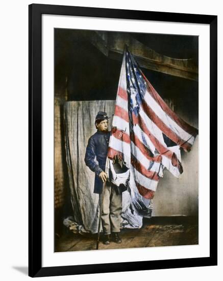 Civil War: Soldier-null-Framed Premium Photographic Print